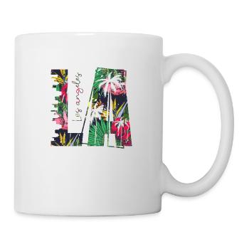 Los Angeles, États-Unis, États-Unis, Californie, Patriot Travel - Mug blanc - blanc - Droite