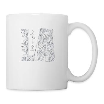 Los Angeles, États-Unis, États-Unis, Californie, Patriot Travel - Mug blanc - blanc - Droite