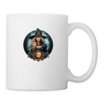 Sorcière druide magie celte - druidesse wicca - Mug blanc - blanc - Droite