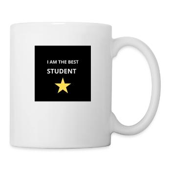 Beste Studentin - Tasse - Weiß - Rechts