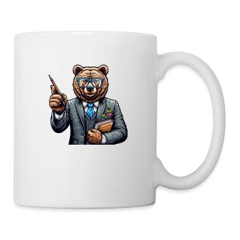Cute Bear Teacher - Mug - white - Right