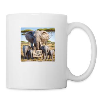 Elephant Family - Mug - white - Right