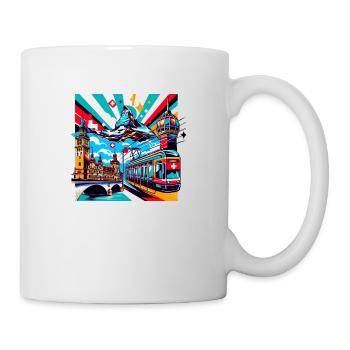 Schweiz - Tasse - Weiß - Rechts