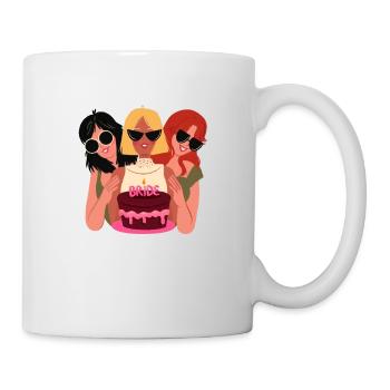 Braut Bride - Tasse - Weiß - Rechts