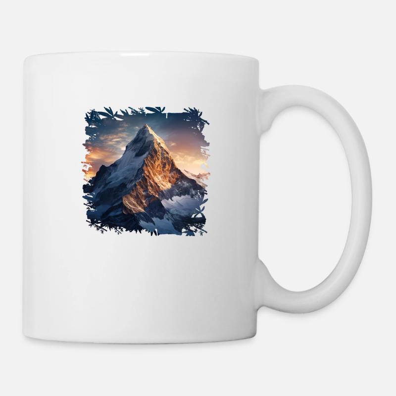 Bergsteigen am Matterhorn - Tasse - Weiß