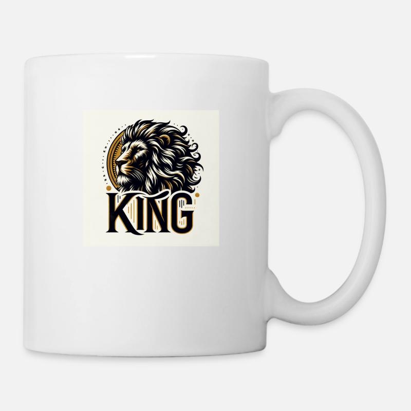 Couronne de bête noble - Mug blanc - blanc