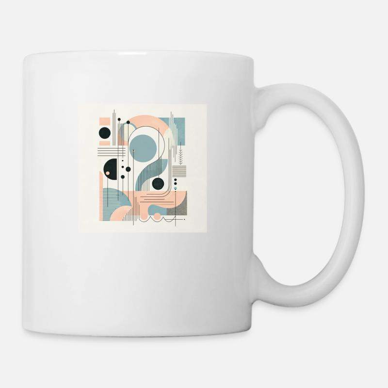 Méditation géométrique - Mug blanc - blanc