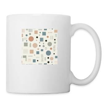Géométrie Zen - Mug blanc - blanc - Droite