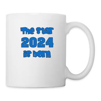 Birth 2024 - Gift - The Star 2024 is born - Mug - white - Right