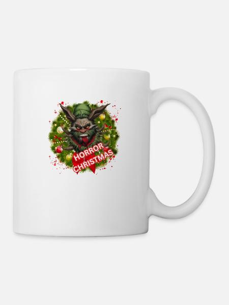 Dark Chrismas - Tasse - Weiß