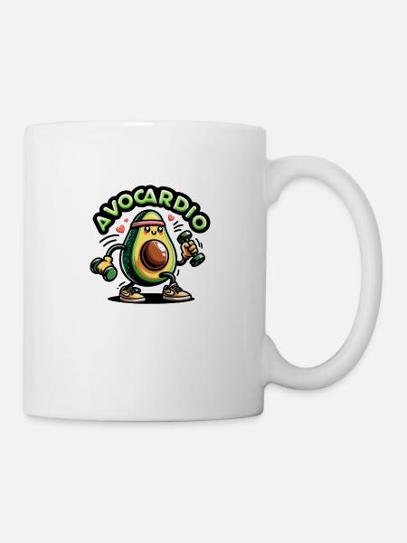 Avocardio - Mug blanc - blanc