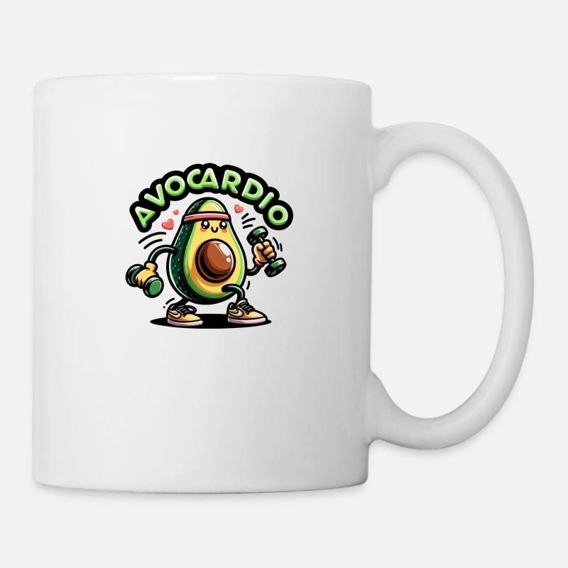 Avocardio - Mug blanc - blanc