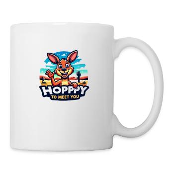 Hopppy à votre rencontre - Mug blanc - blanc - Droite