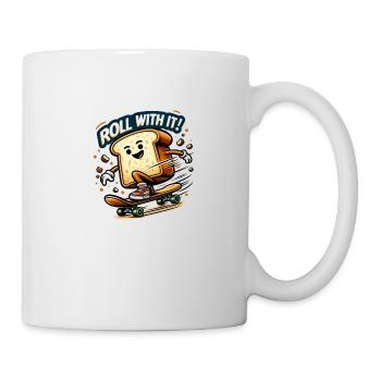 Roll with It - Mug - white - Right