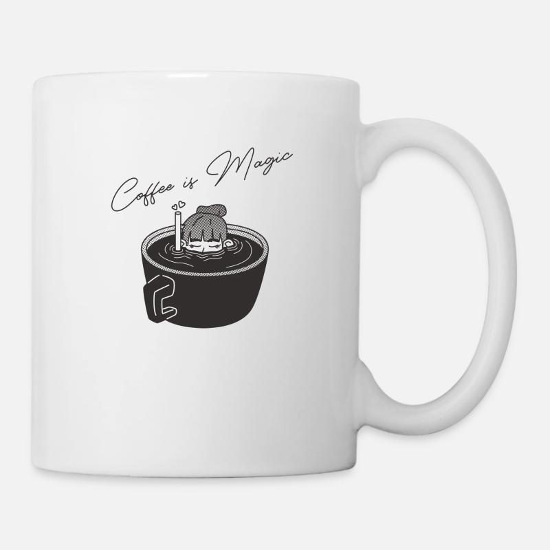 Coffee is Magic - Tasse - Weiß