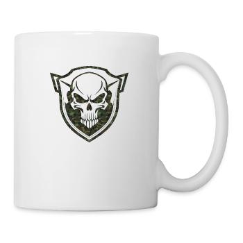 Army War Military Uniform Force Soldier Camouflage - Mug - white - Right