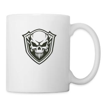 Army War Military Uniform Force Soldier Camouflage - Mug - white - Right