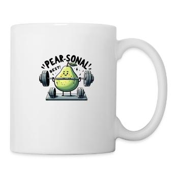 Pear-Sonal Best - Tasse - Weiß - Rechts