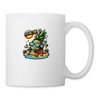 Feeling Pine - Tasse - Weiß - Rechts