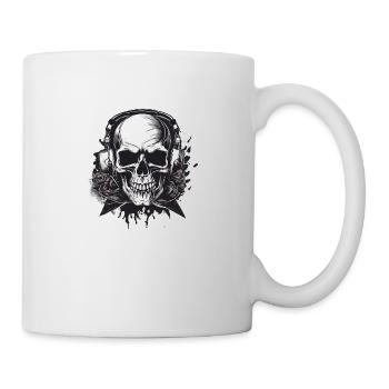 Skull and Bones Designes - Tasse - Weiß - Rechts
