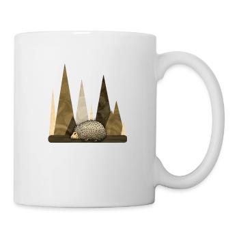 Igel - Tasse - Weiß - Rechts