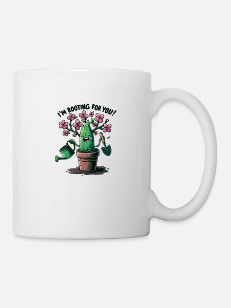 I'm Rooting for You - Tasse - Weiß