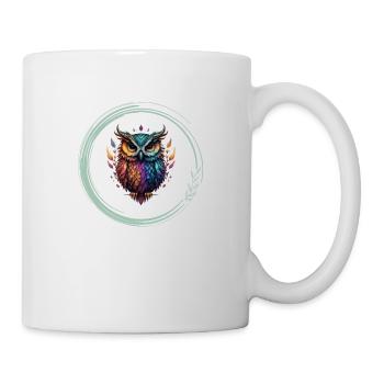 Meditationen logo - Tasse - Weiß - Rechts