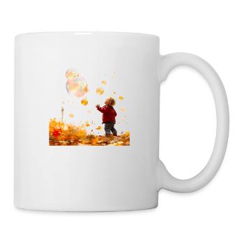 Fascination des bulles de savon - Mug blanc - blanc - Droite
