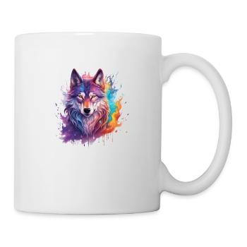 magic wolf - Tasse - Weiß - Rechts