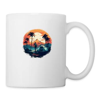 Adventure Patch - Tasse - Weiß - Rechts