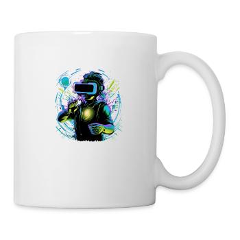 Cybernetic VR Adventure: Immersive Experience - Mug - white - Right
