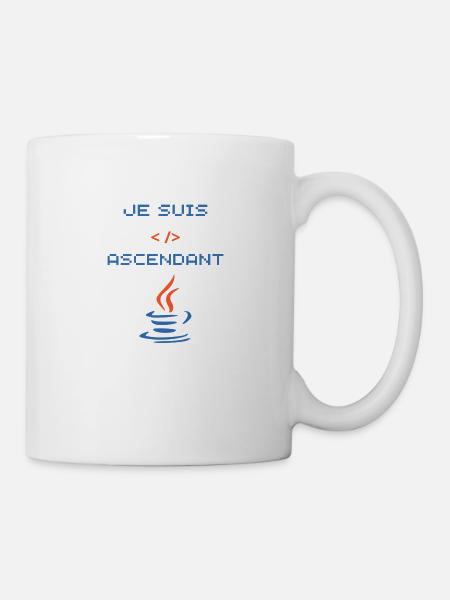 Geschenk für Java-Entwickler - Tasse - Weiß