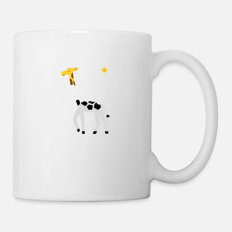 Girafe humour - Mug blanc - blanc
