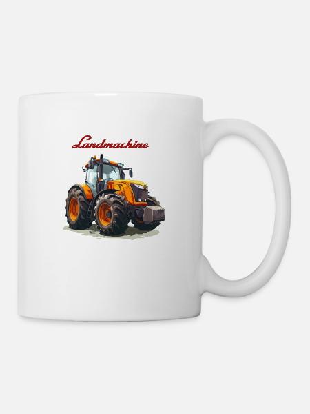 Landmachine - Tasse - Weiß