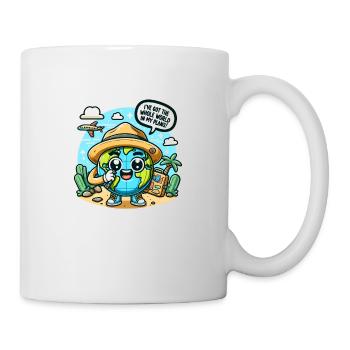 World In My Plans - Mug - white - Right