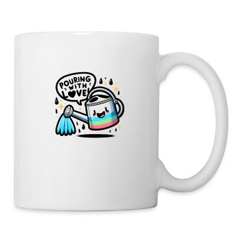 Pouring With Love - Mug - white - Right