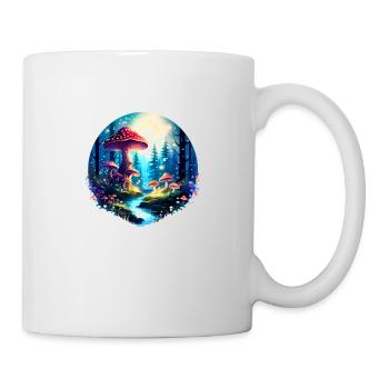 Enchanted Forest Landscape - Mug - white - Right