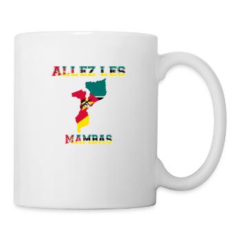Allez Les Mambas Maillot de Pied Os Mambas - Mug blanc - blanc - Droite