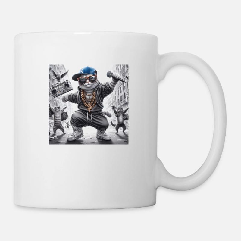 MC Miaou - Mug blanc - blanc