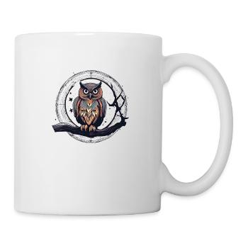 magic owl 1 - Tasse - Weiß - Rechts
