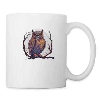 magic owl 3 - Tasse - Weiß - Rechts