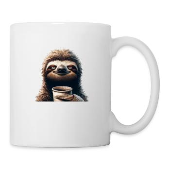 Sloth-Time - Tasse - Weiß - Rechts