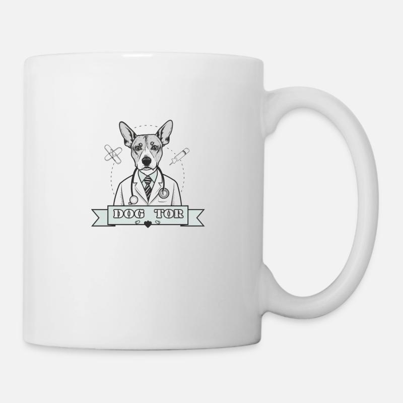 Dogtor - Tasse - Weiß