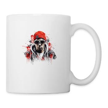 Rapper Graffiti - Mug - white - Right