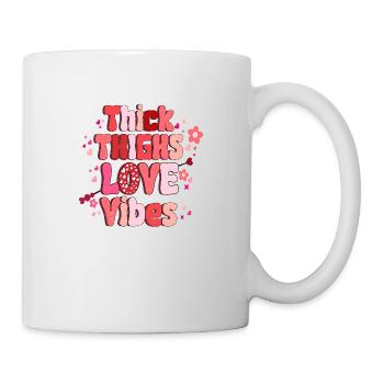 Love me Valentine Happy Valentines Valentines - Mug - white - Right
