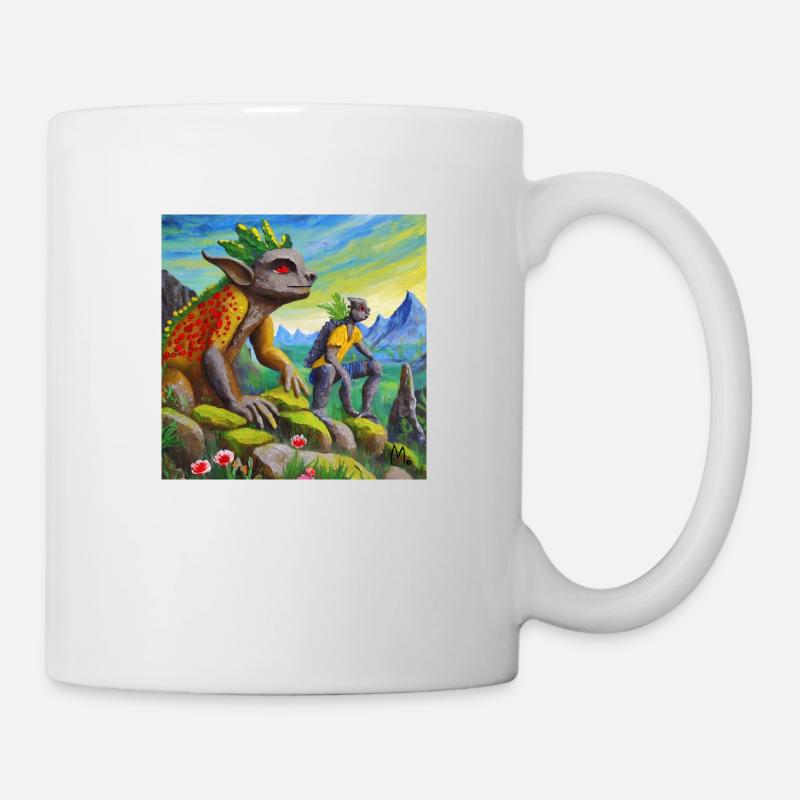 Trolle - Mug - white