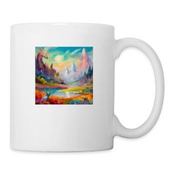 Eclipskäfer - Mug blanc - blanc - Droite