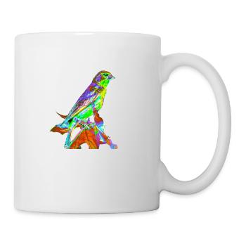 Colorful Bird, T-shirt, Gift, BirthdayA734003 - Mug - white - Right