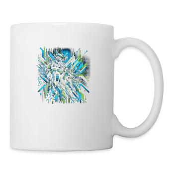 Cybernetic Soldier Interface - Mug - white - Right
