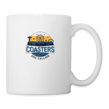 Coasters are Calling | Roller Coaster & Amusement Park - Mug - white - Right